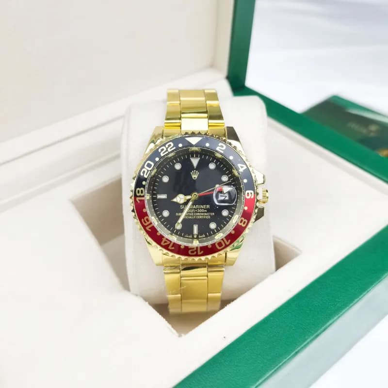 Rolex Submariner Two-Tone Blue Dial — 四针可乐圈三株金色 黑红圈黑面