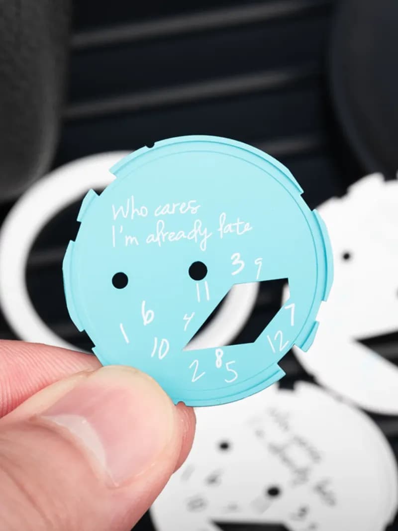 Custom Watch Dial Handwritten Phrase