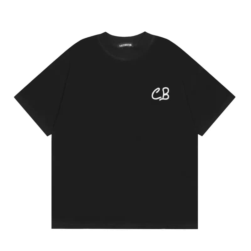 Cole Buxton Logo T-Shirt CB Embroidery