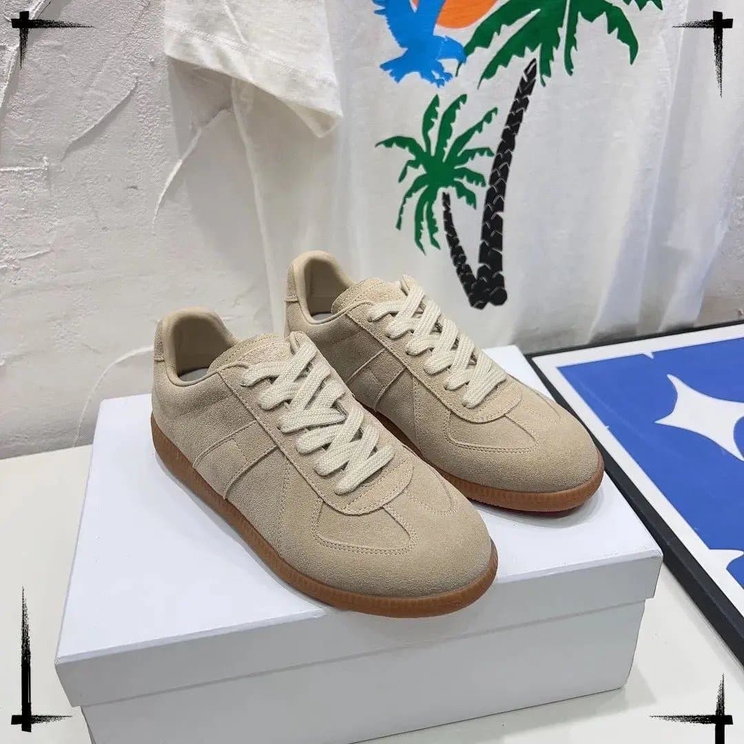Maison Margiela Future Sneaker Light Blue Suede — 17