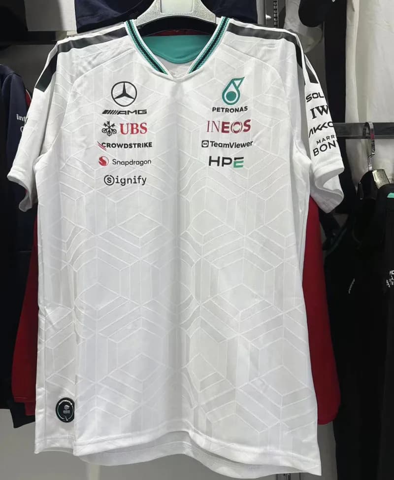 Mertra Racing Jersey Geometric Print