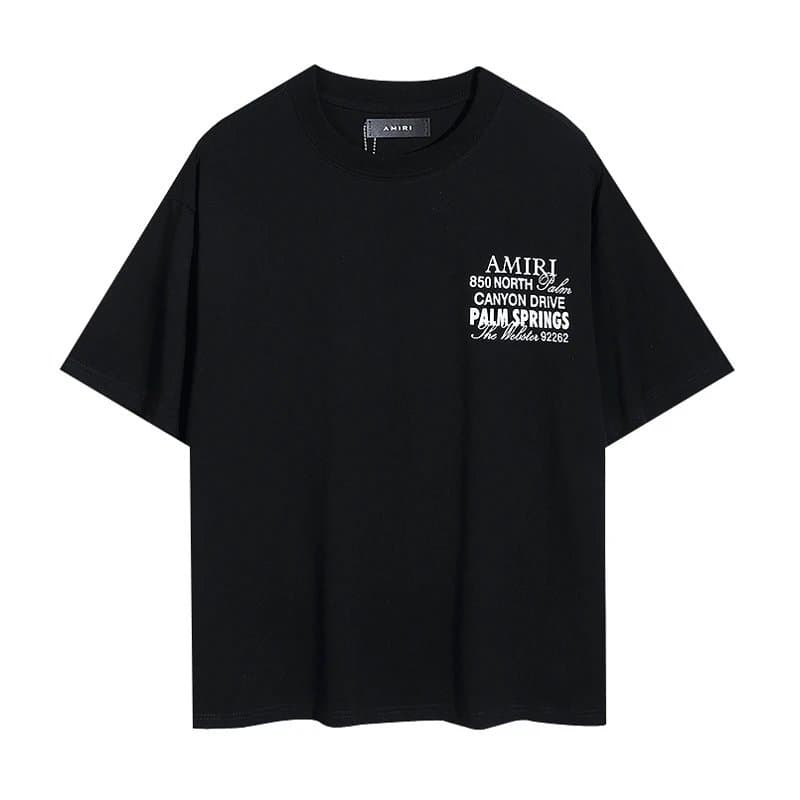Graphic Tee Amiri Script 22 — 2009黑色