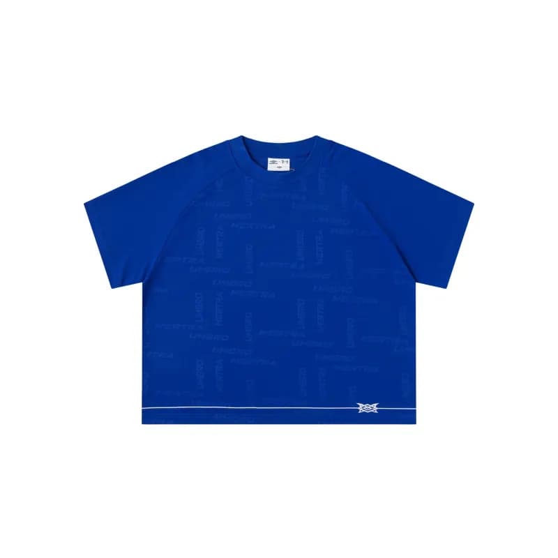 Off-White Short-Sleeve Button-Up Shirt Grid Check — M17/蓝