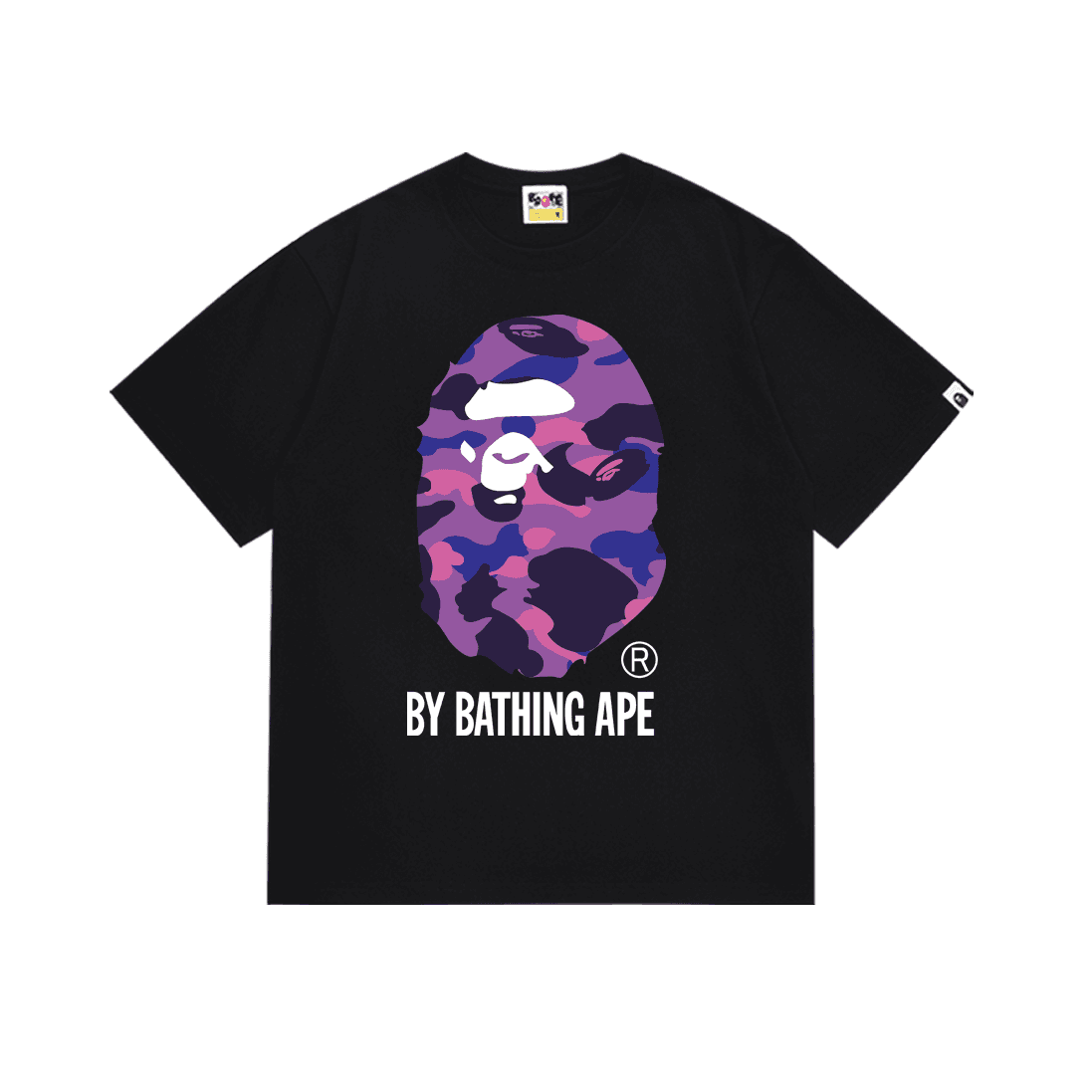 BAPE Ape Head Tee Multi-Logo Print — S10