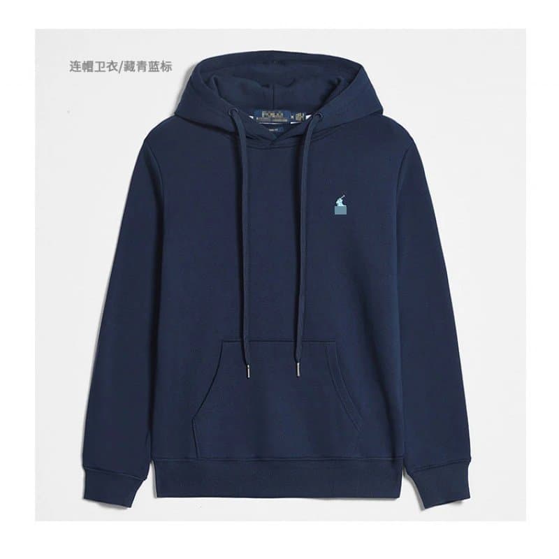 Fear of God Essentials Jogger Logo Embroidery — 藏青色浅蓝标【套头款】