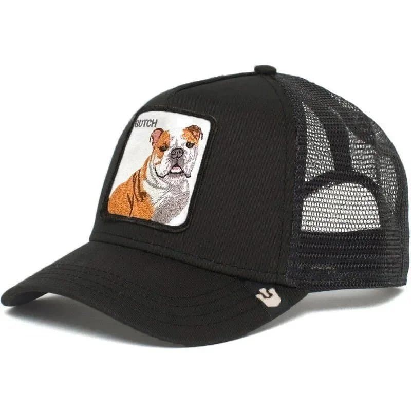 BAPE Trucker Hat Bulldog Patch