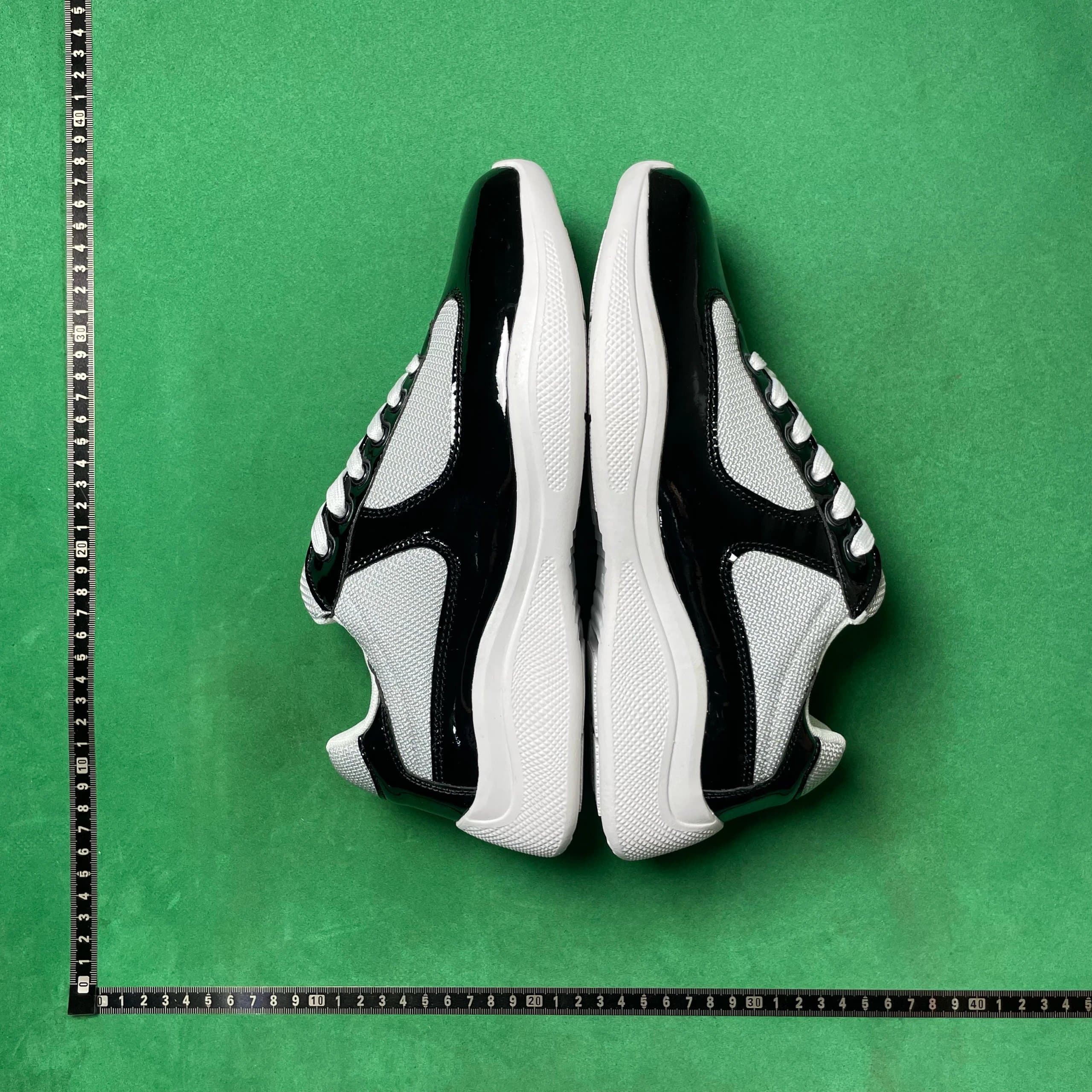 Prada Linea Rossa Sneaker Glossy Patent & Mesh