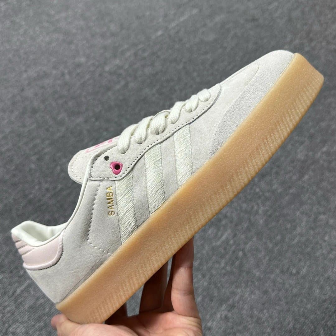 Adidas Samba Leopard Print — 二代米色ID1104