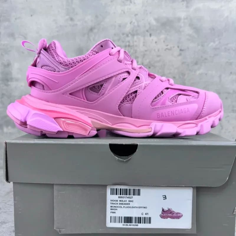 Balenciaga Triple S Ice Blue — 三代 粉色 5842