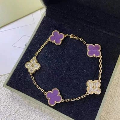 Van Cleef & Arpels Alhambra Bracelet Five Motifs
