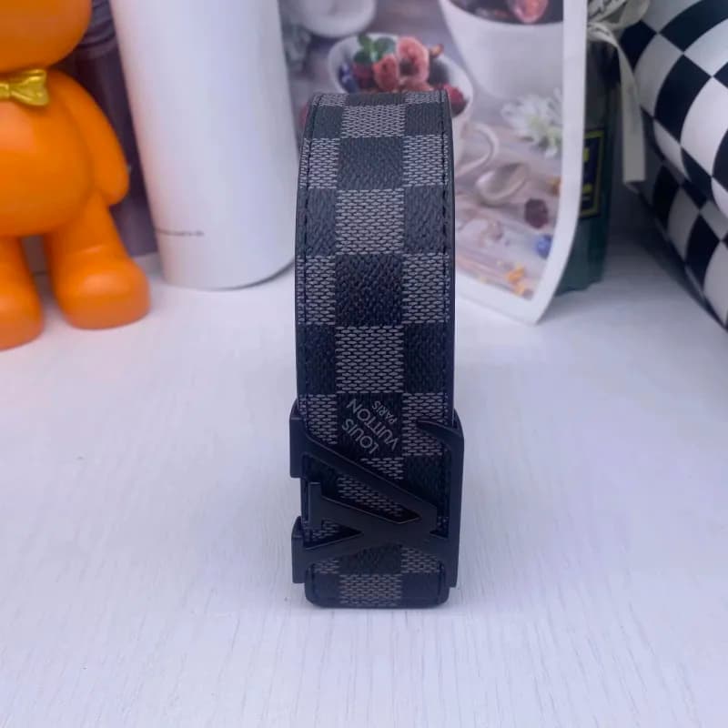 Louis Vuitton LV Belt Damier Graphite