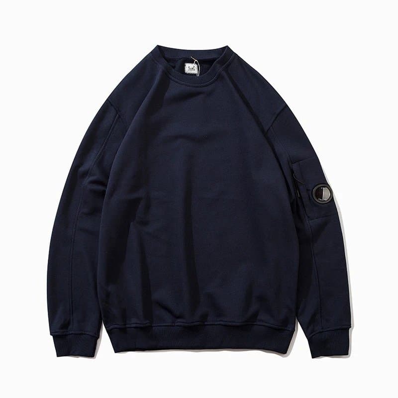 C.P. Company Crewneck Sweatshirt Goggle Patch — 9910 宝蓝