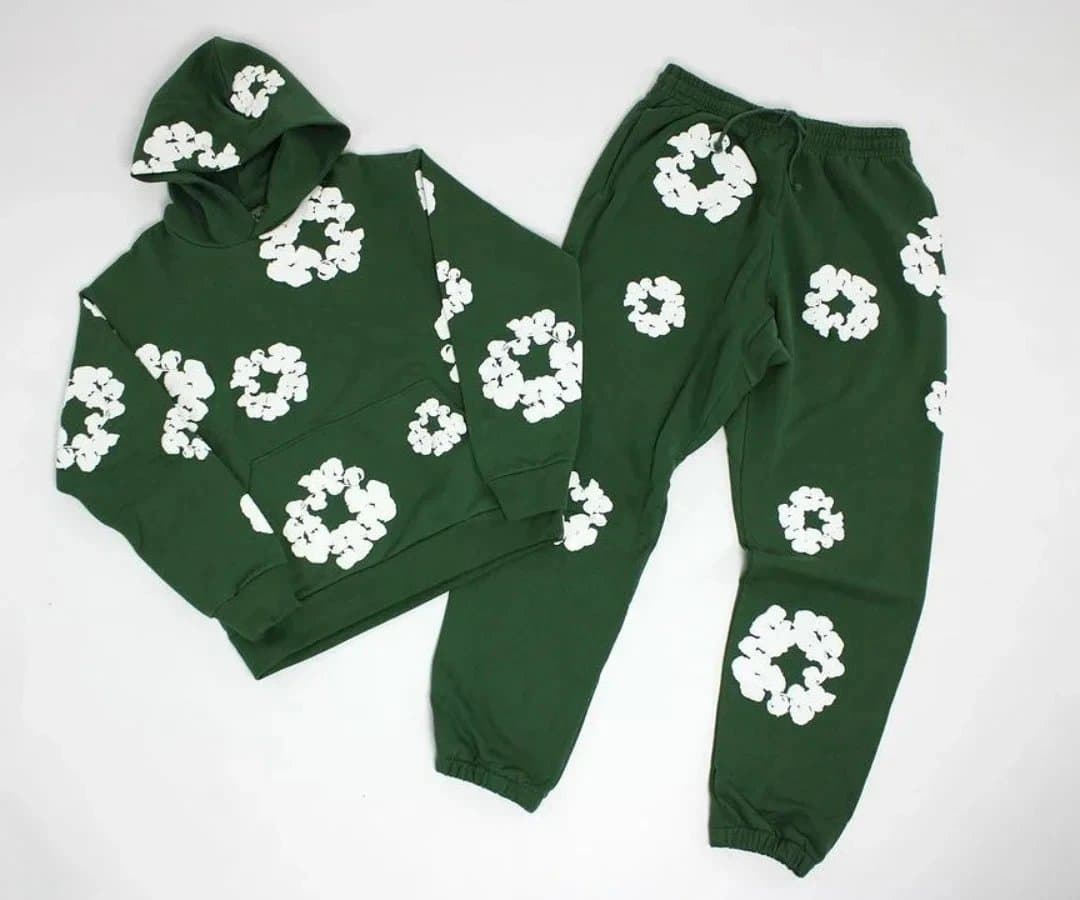 Gallery Dept. Hoodie and Joggers Set Cloud Print