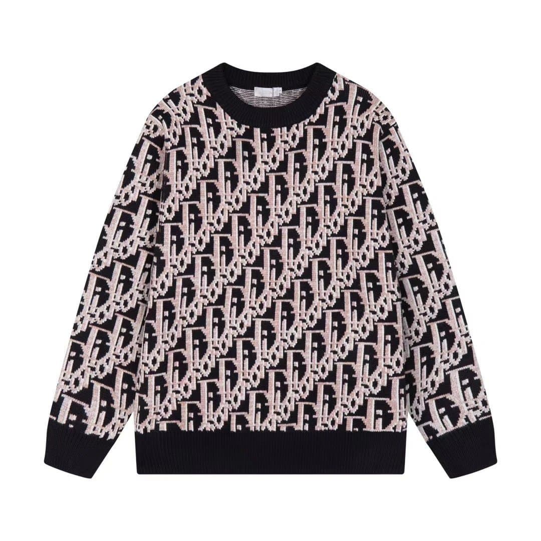 Gucci Argyle Knit Sweater GG Diamond Pattern — 29