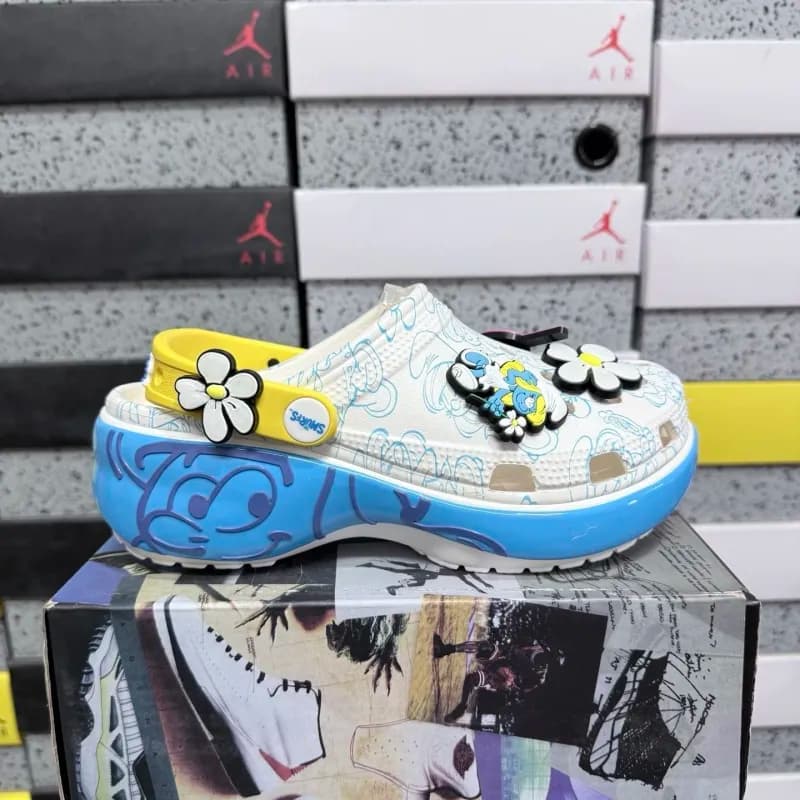 Crocs Classic Clog Smurfs Collaboration