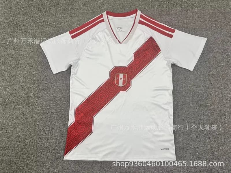 Adidas Peru National Team Home Jersey 2023 Away
