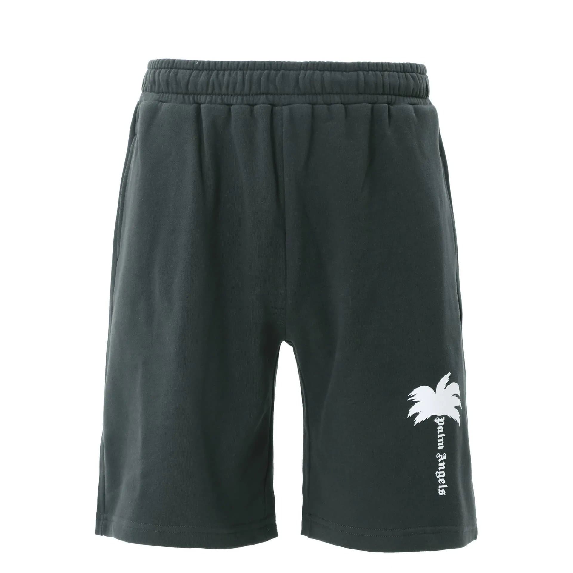 Rhude Logo Shorts White Logo — 2298 绿色