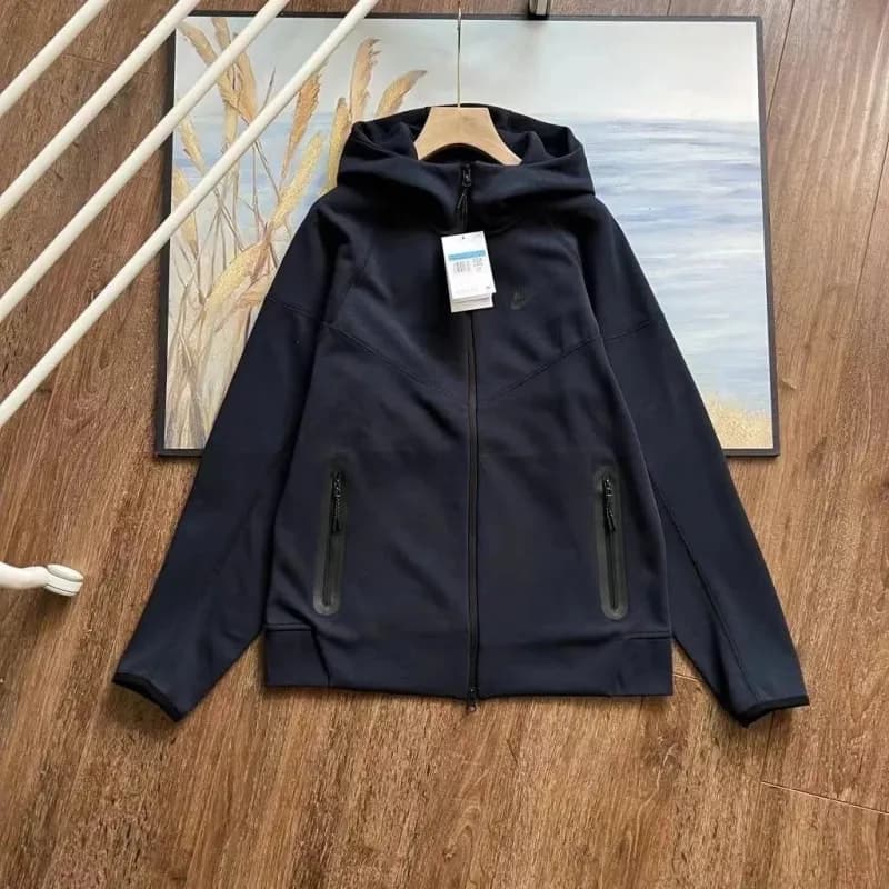 Nike Nocta Tech Fleece Set Black with Volt Swoosh — 23