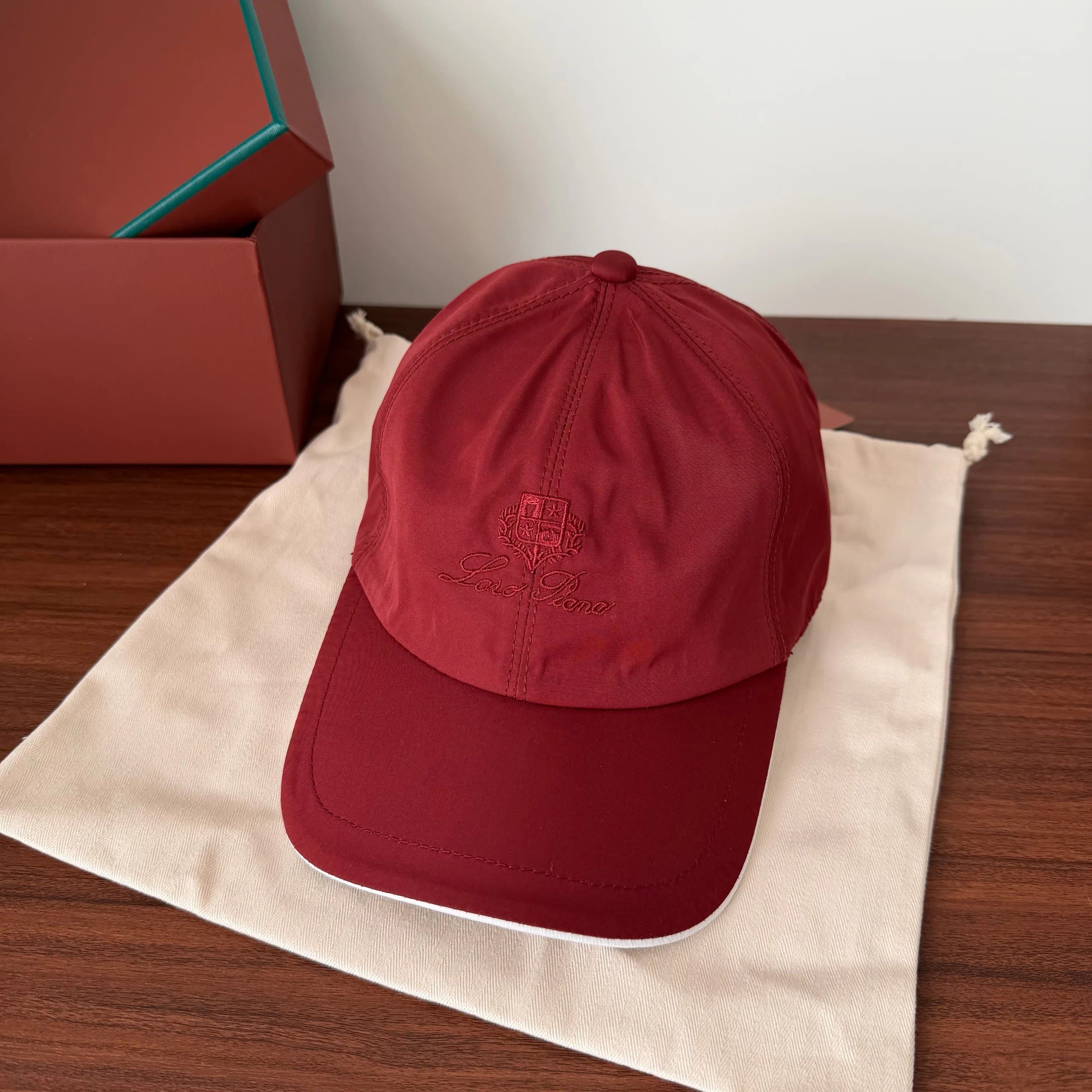 Loro Piana Baseball Cap Embroidered Logo