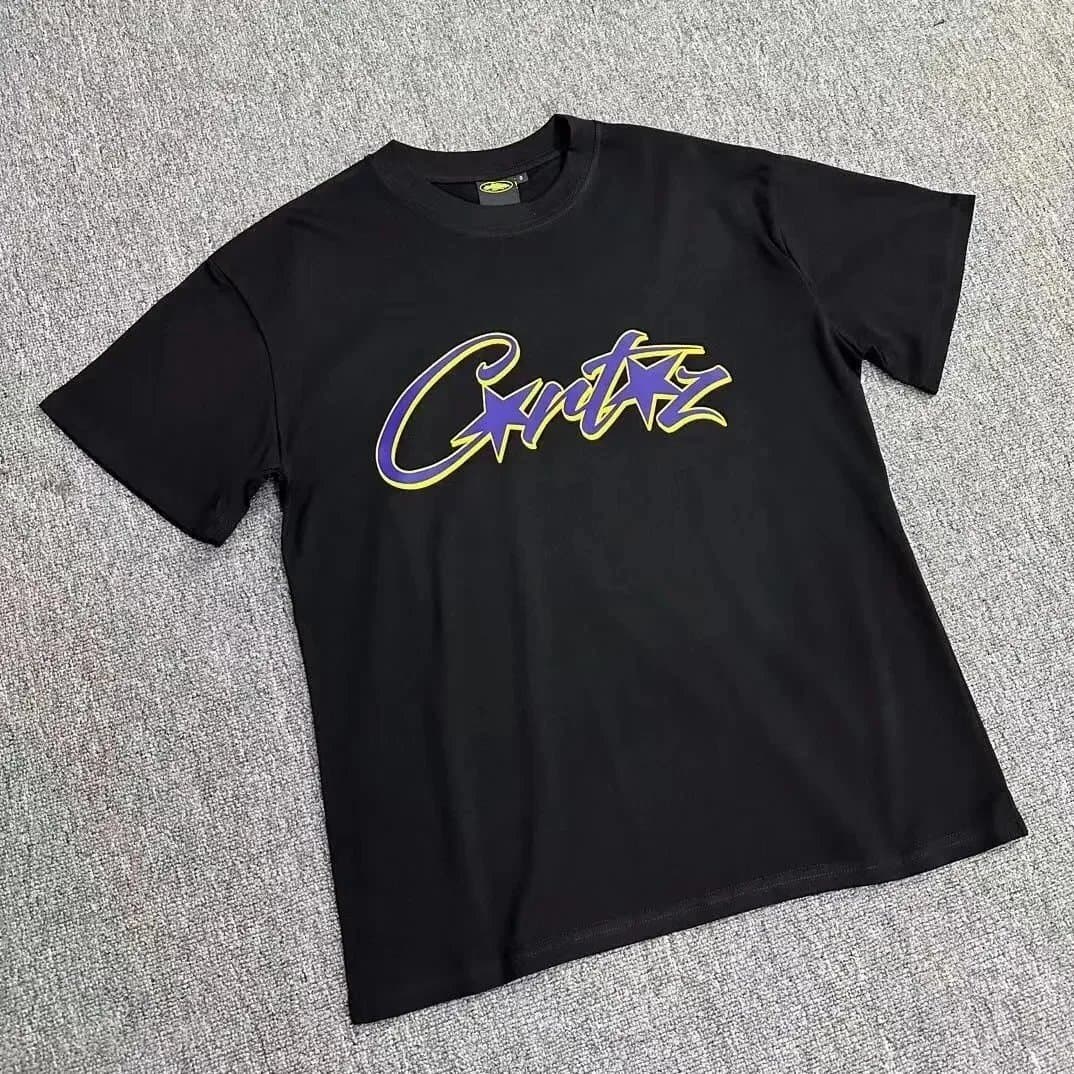Corteiz Graphic Tee Crtz Script Logo — SJ-36