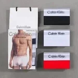 Calvin Klein Cotton Stretch Trunks 3-Pack