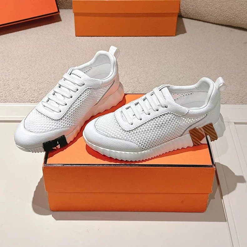 Hermès Run White Mesh