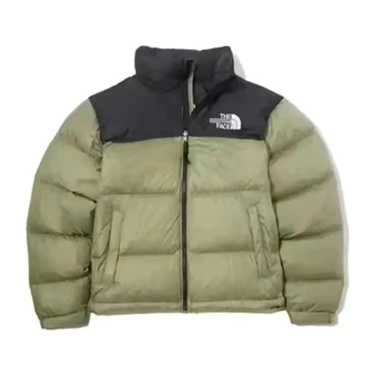 The North Face Nuptse Jacket Olive Green/Black