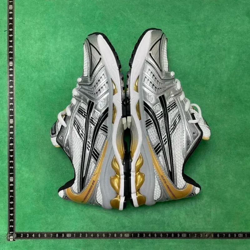 Asics Gel-Kayano 14 Silver Gold