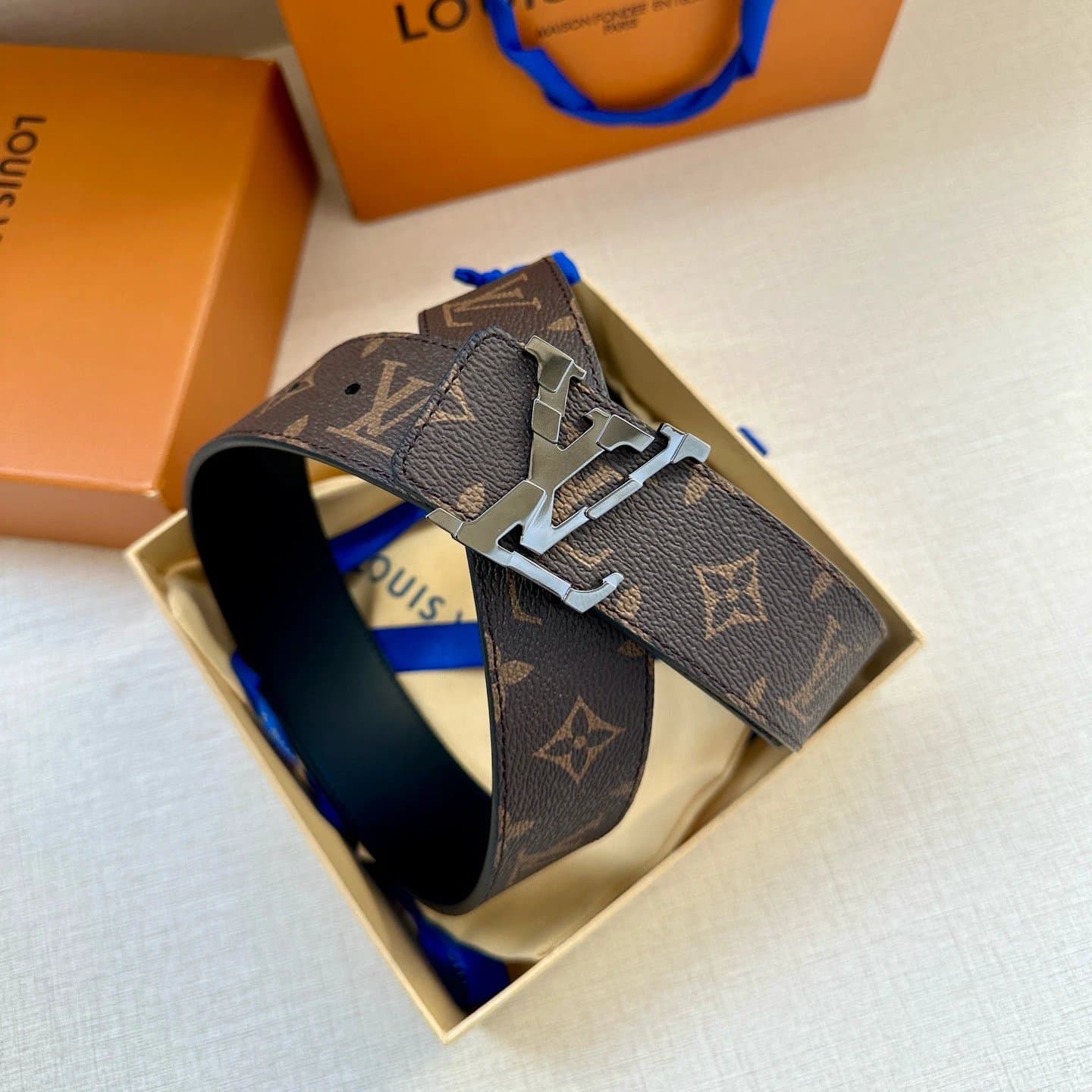 Louis Vuitton LV Initiales Belt Monogram Canvas