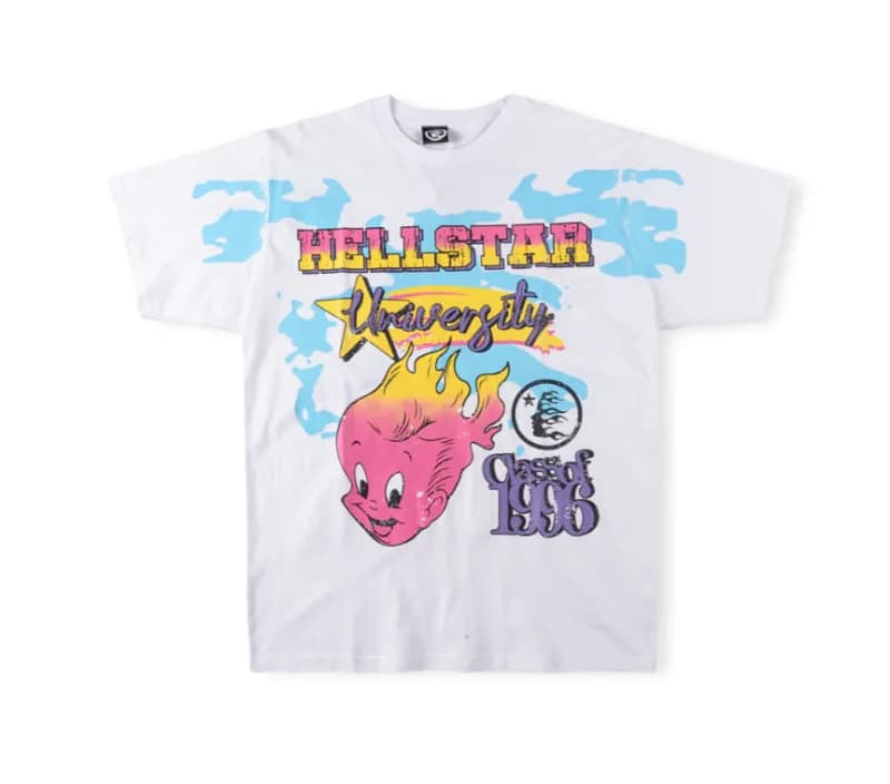 Joggers Hellstar Logo Print — 81