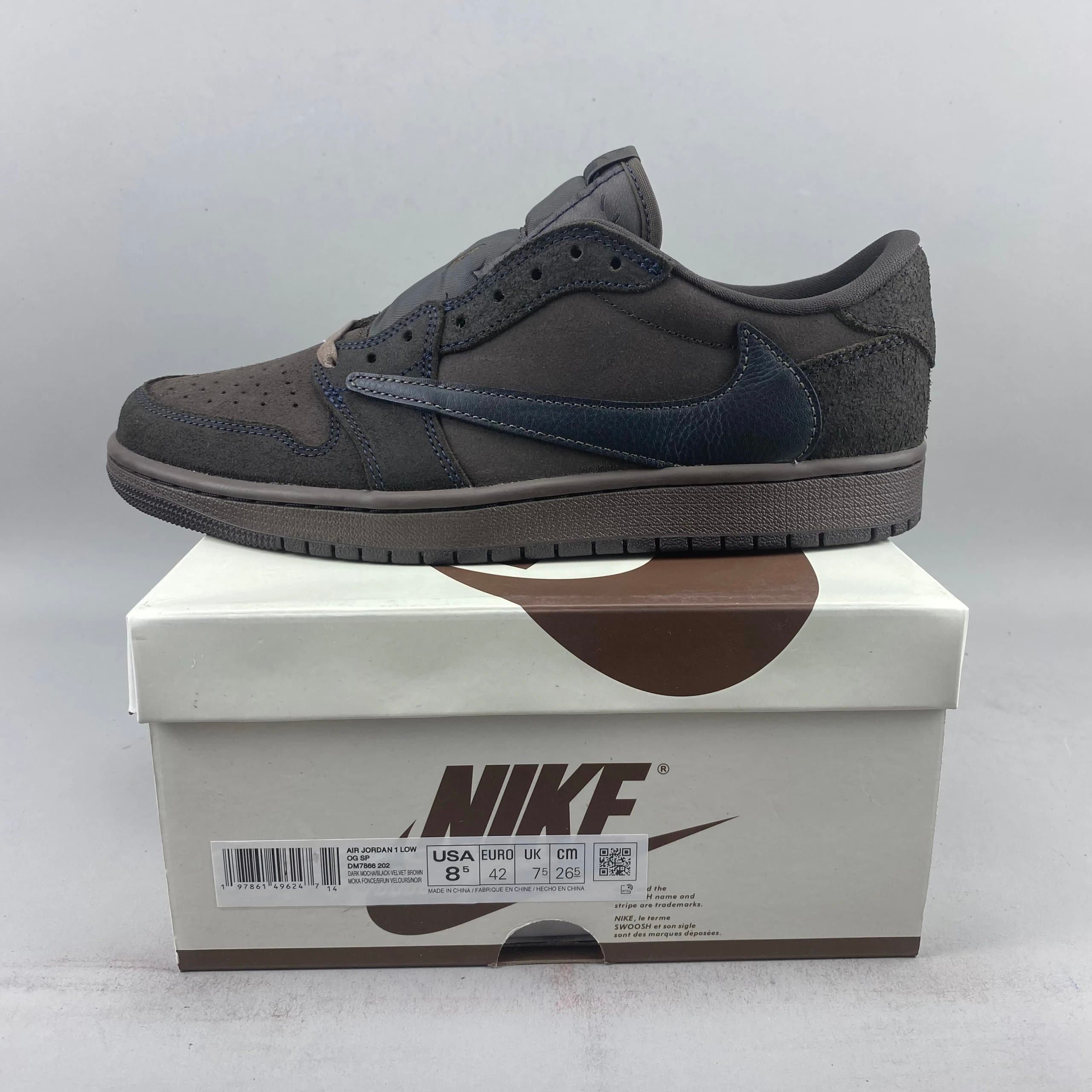 Travis Scott Air Jordan 1 Low OG SP Mocha