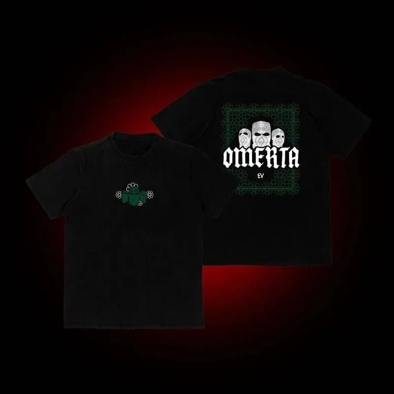 Corteiz Performance Tee Cracked Stone Print — MDX—ZQ—1317
