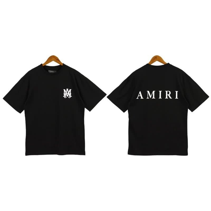 Off-White Graphic T-Shirt Amiri Script Print — 2