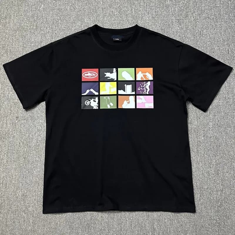 Lululemon Graphic T-Shirt Nine-Panel Print