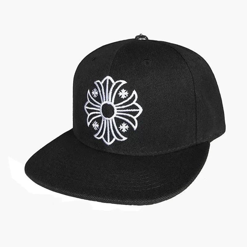 Chrome Hearts Snapback Cap Cross Logo