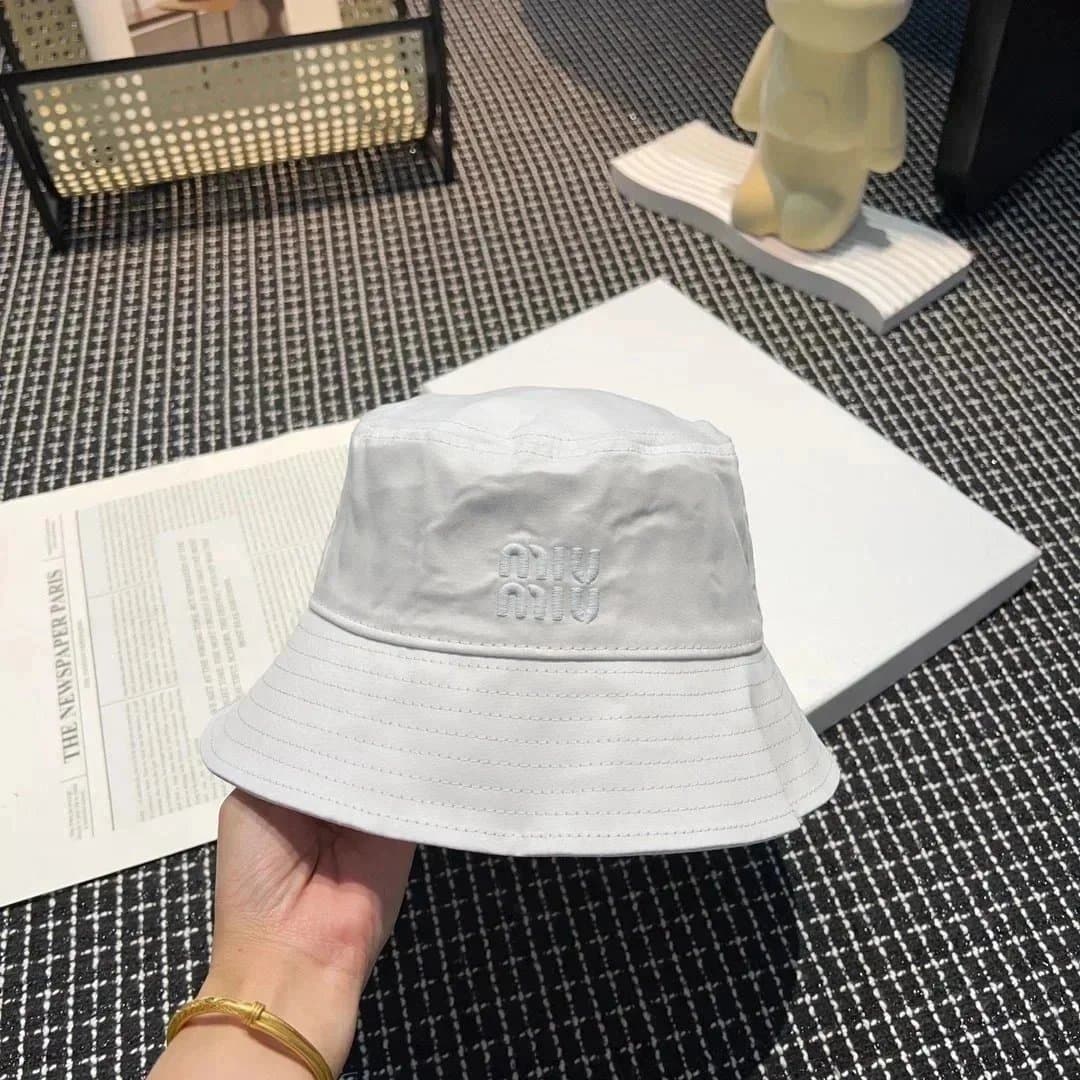Miu Miu Bucket Hat Embroidered Logo