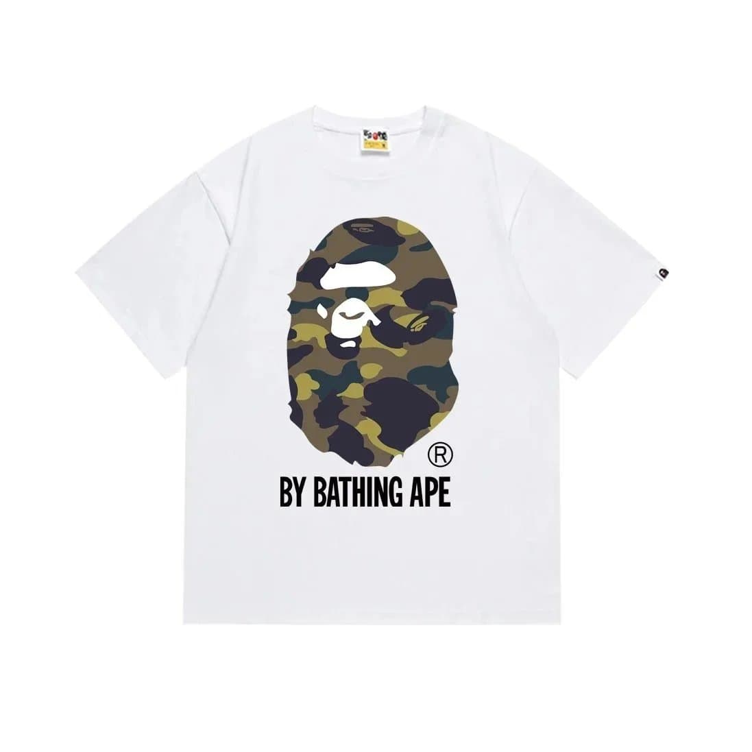 BAPE Graphic Tee Circuit Ape Head — 27