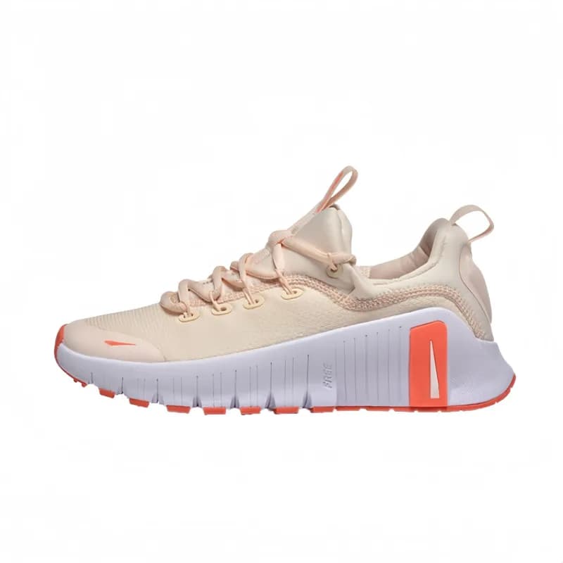 Nike Free RN All White — Metcon6-粉白色36-40