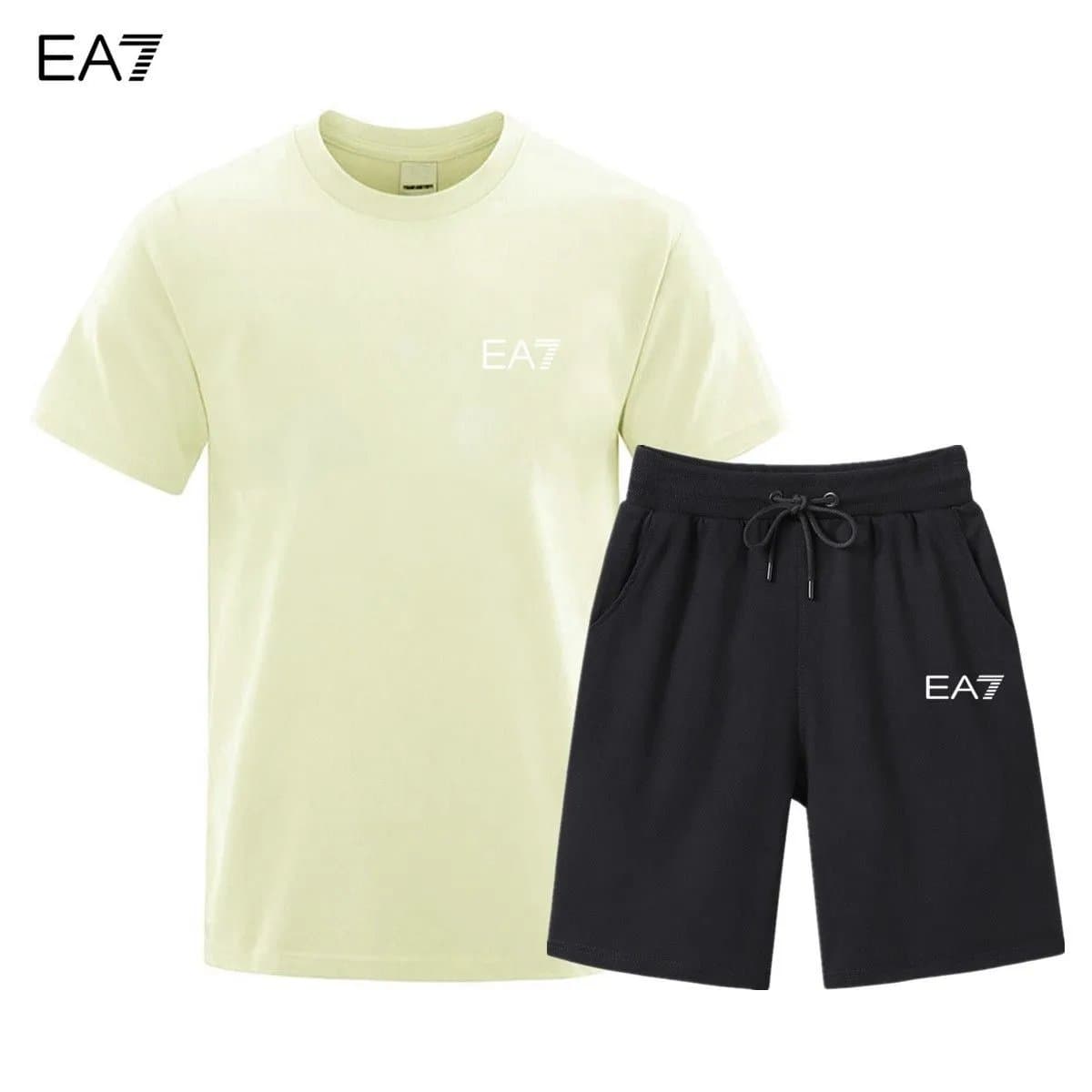 Emporio Armani T-Shirt & Shorts Set EA7 Logo
