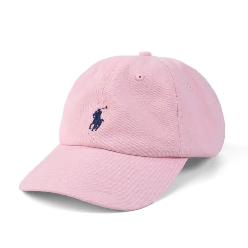 Polo Ralph Lauren Polo Cap Classic Logo — RL-粉色蓝标
