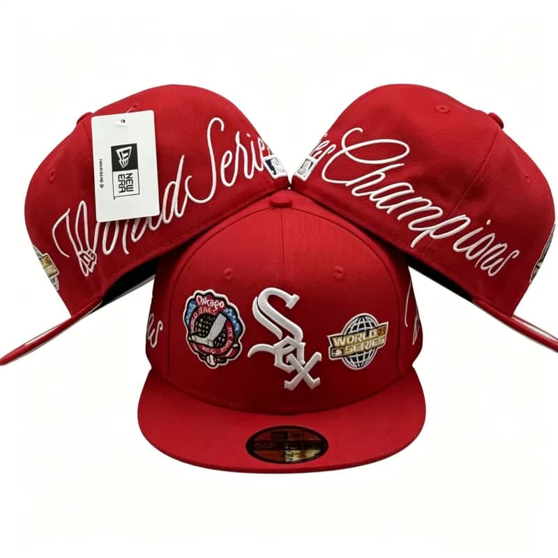 New Era 59FIFTY Embroidered Logo Patchwork — Style-20