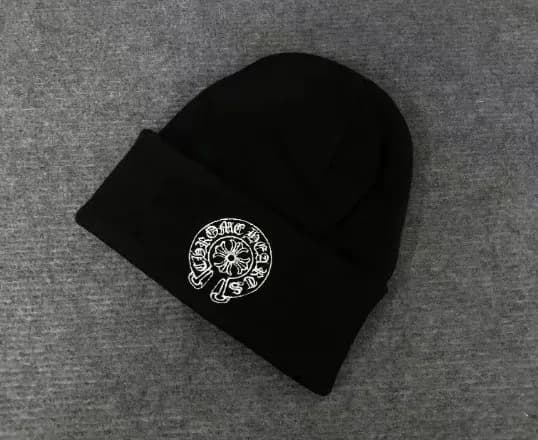 Chrome Hearts Beanie Cross Logo Embroidery