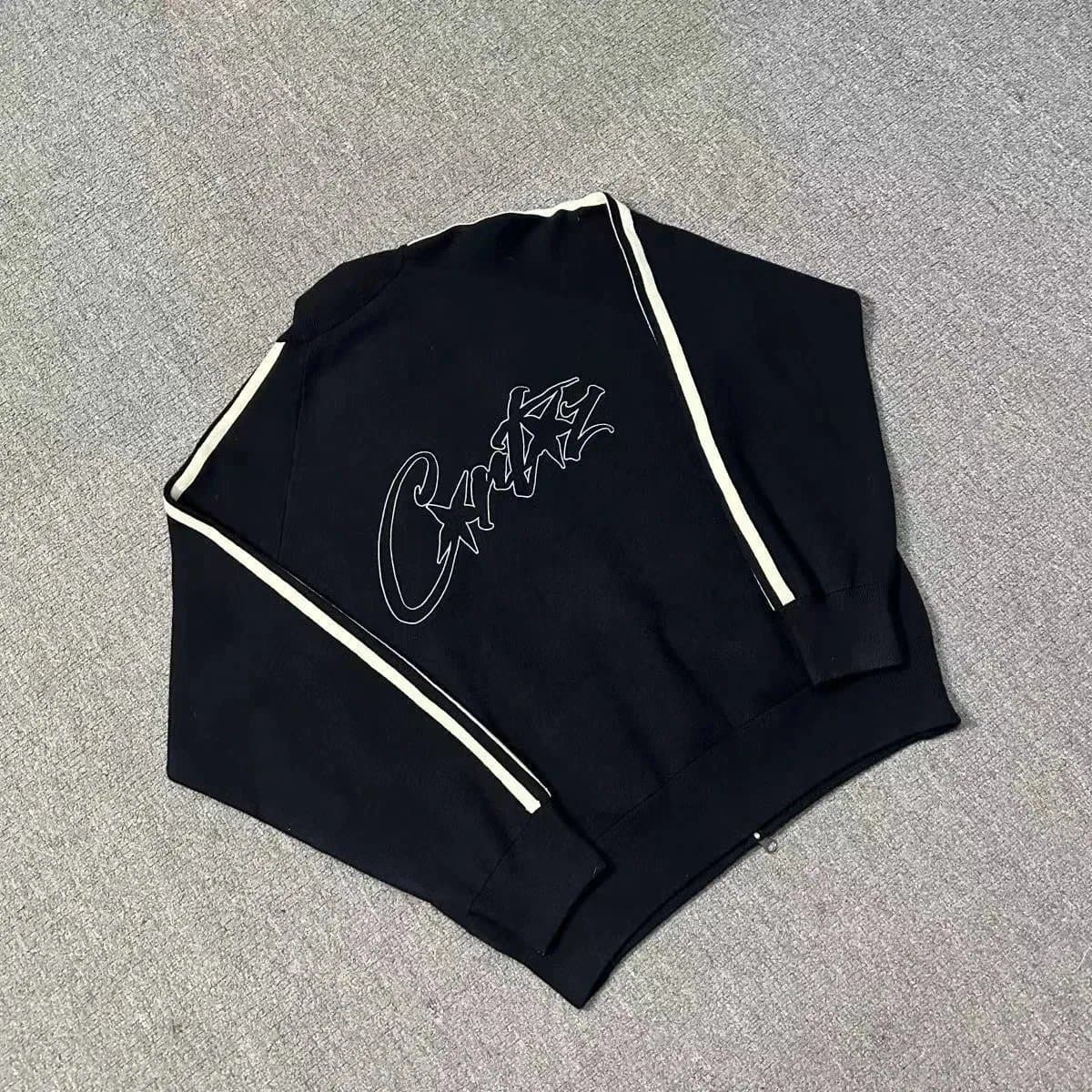 Corteiz Zip-Up Hoodie CRTZ Logo Patch — 24