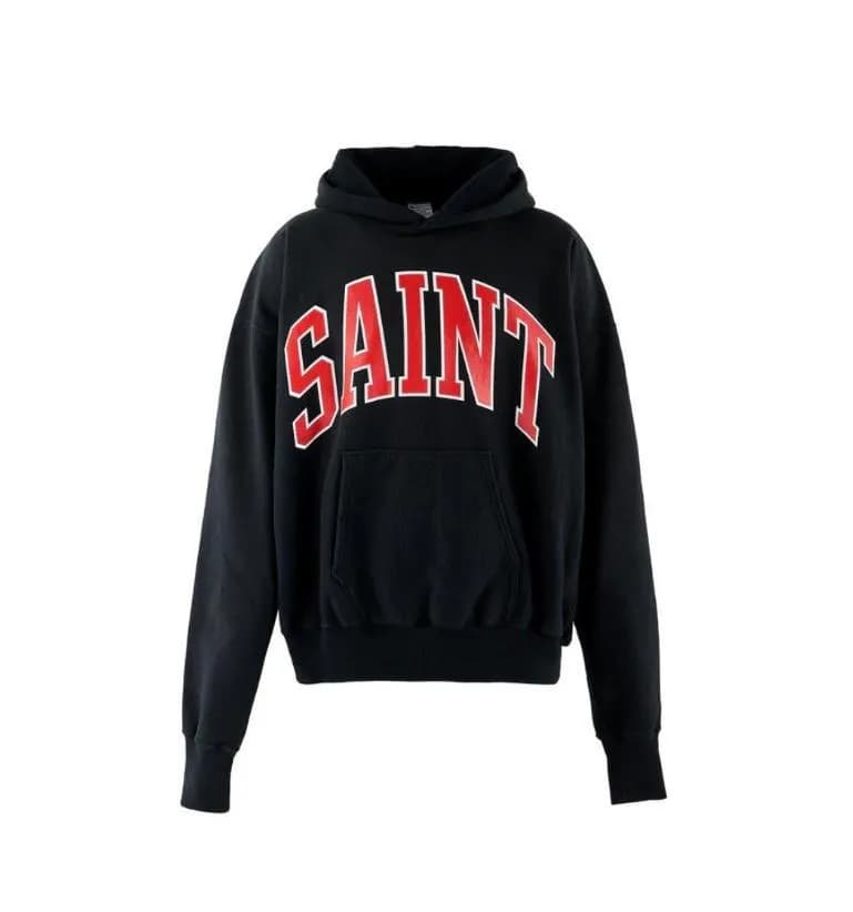 Saint Michael Hooded Sweatshirt Arch Logo