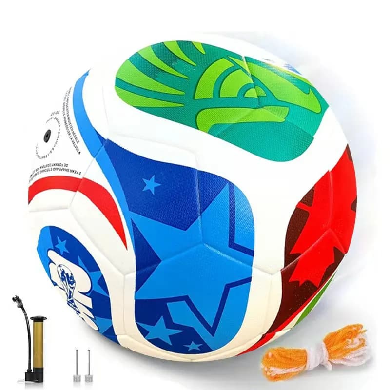 Adidas Soccer Ball Patriotic Star Pattern