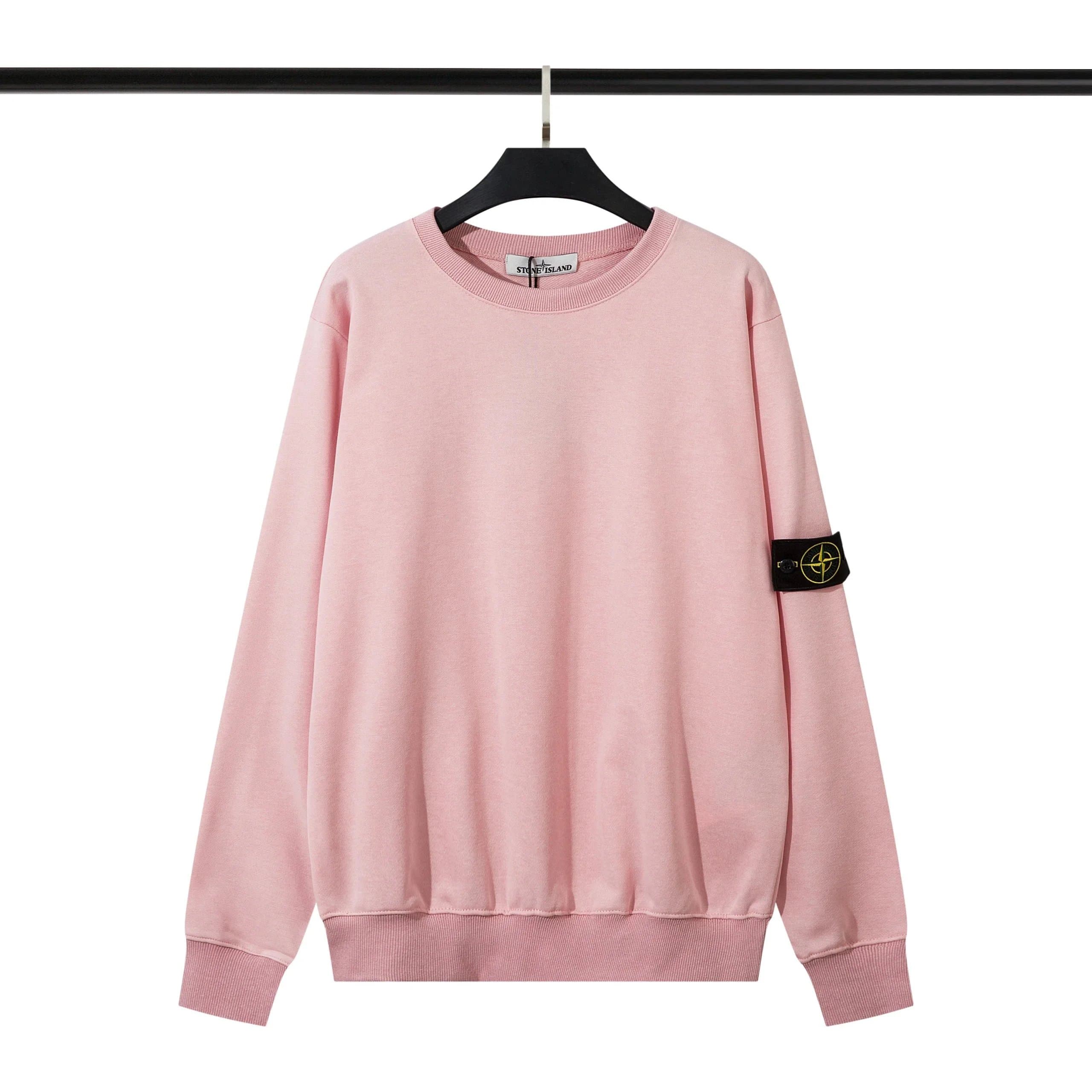 Stone Island Crewneck Sweatshirt Compass Patch — 32