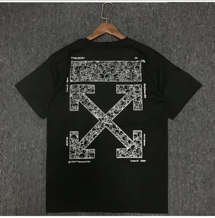 Off-White Graphic Tee KAWS Arrow Print