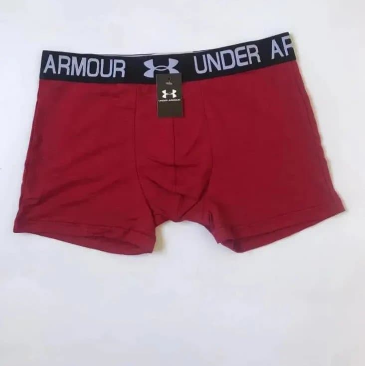 Emporio Armani Boxer Briefs Logo Waistband — under A red