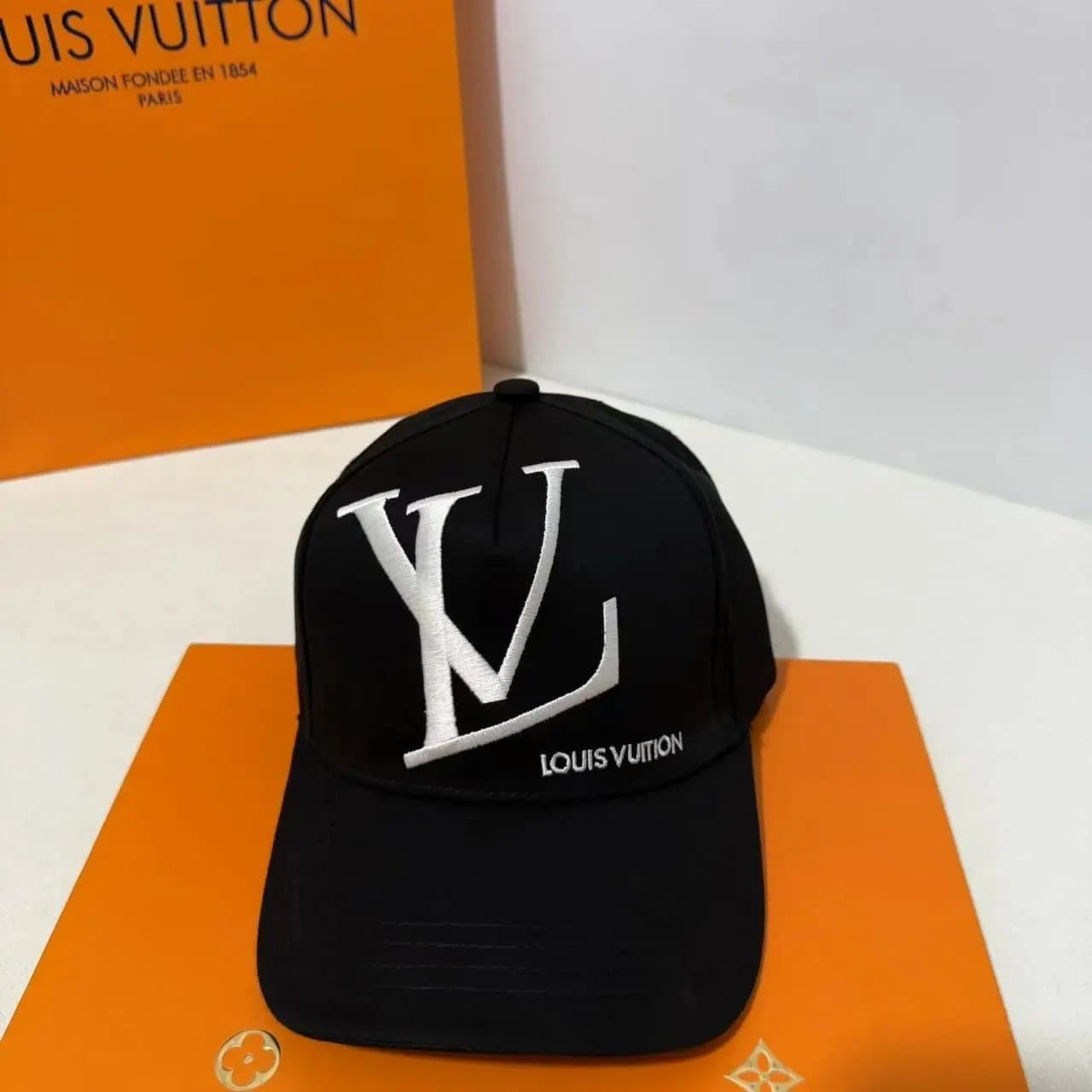 Louis Vuitton Baseball Cap Monogram Denim — 37
