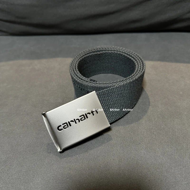 Carhartt Webbing Belt Metal Logo Buckle
